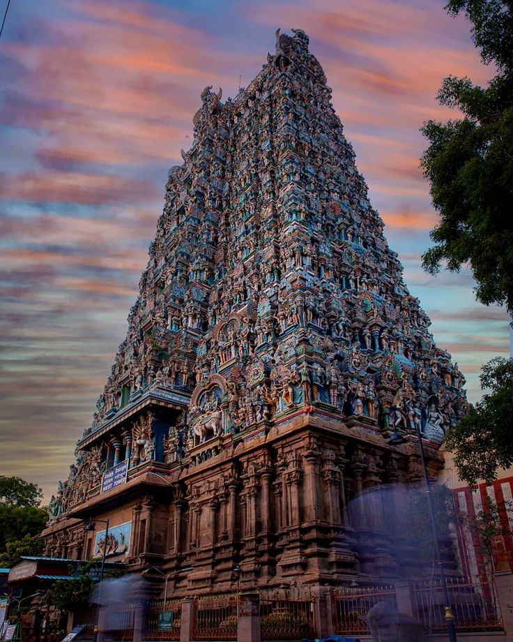 meenakshi amman temple images